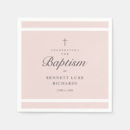 Guardanapo De Papel Modern Elegance Girls Baptism