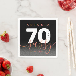 Guardanapo De Papel Modern Girly Copper 70 e Sassy