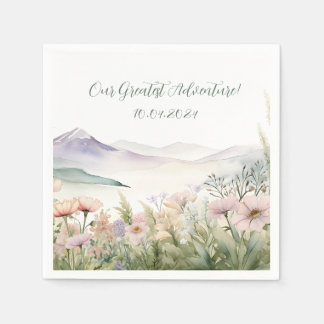 Guardanapo De Papel Modern Watercolor