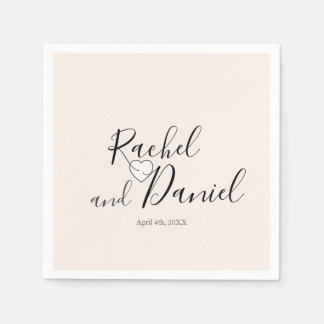 Guardanapo De Papel Modern Wedding