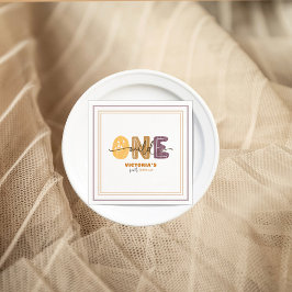 Guardanapo De Papel Modern Wild One first birthday 