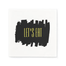 Moderna 16ª festa de aniversário Napkins