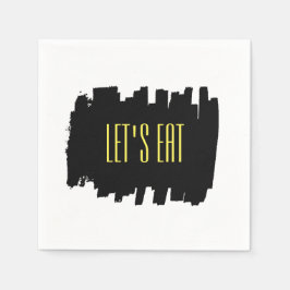 Guardanapo De Papel Moderna 16ª festa de aniversário Napkins