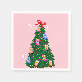Guardanapo De Papel Moderna Cowgirl Rosa Boot Western Natal
