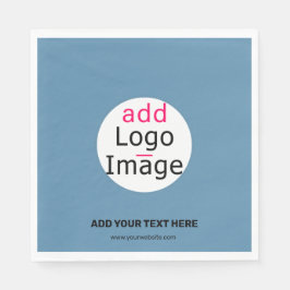 Guardanapo De Papel Moderno adicione seu logotipo Promo personalizável