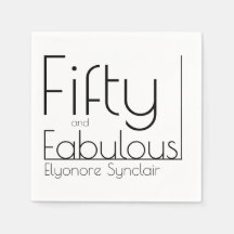 Moderno Cinquenta e Fabuloso Aniversário de 50 Ano