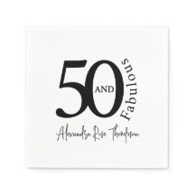 Moderno Cinquenta e Fantástico Aniversário de 50 a