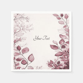 Guardanapo De Papel Moderno Vermelho Deixa Napkins