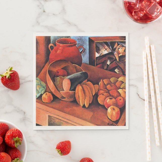 Guardanapo De Papel Moise Kisling, Natureza Morta com Frutas, (Insitu)