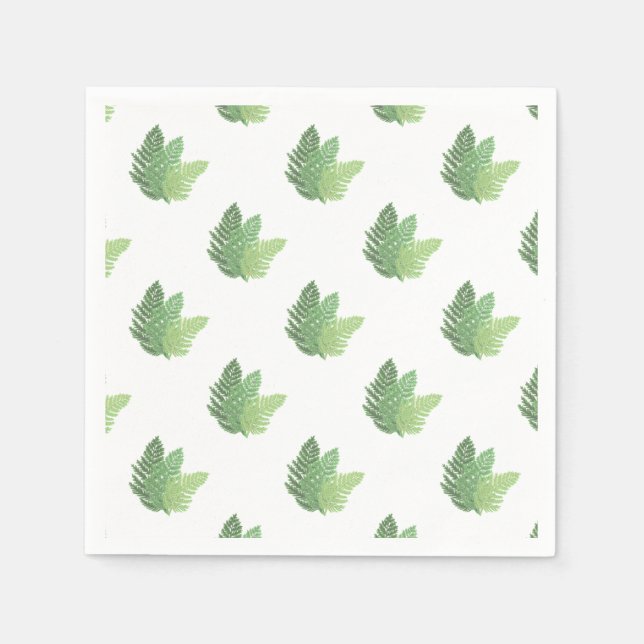 Guardanapo De Papel Moisés Green Fern (Frente)