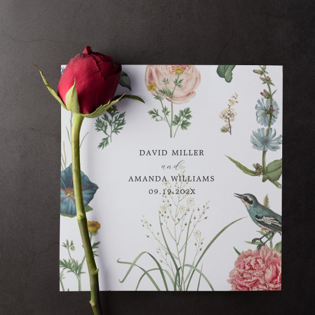 Guardanapo De Papel Moldura de Florestas Selvagens do Jardim Secreto (Criador carregado)