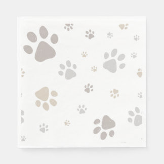 Guardanapo De Papel Mon Toutou French Dog Birthday Party Napkins
