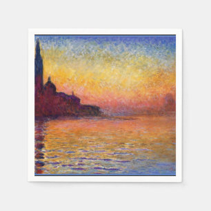 Guardanapo De Papel Monet - San Giorgio Maggiore em Dusk