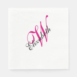 Guardanapo De Papel Monograma