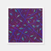 Monograma de Folhagem de Joias Botânica Escura