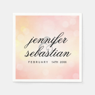 GUARDANAPO DE PAPEL MONOGRAMA DE MALHA-MALHA