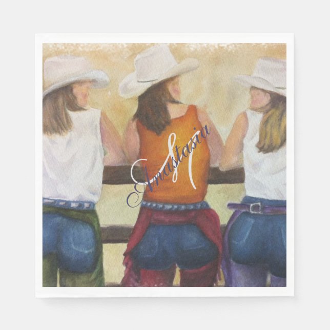 GUARDANAPO DE PAPEL MONOGRAMA DO PARTIDO OCIDENTAL (Frente)