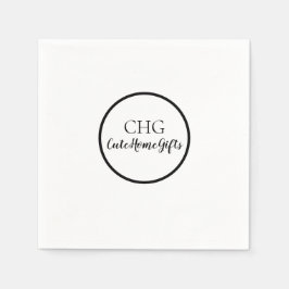 Guardanapo De Papel Monograma Nome Compro Empresa