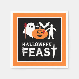 Guardanapo De Papel Monster Gang, Festa de Halloween
