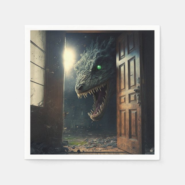 Guardanapo De Papel Monster lurk (Frente)