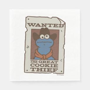 Guardanapo De Papel Monstro de cookies   Poster