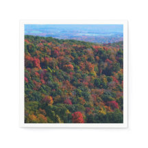 Montanhas Appalachian em queda