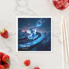 Guardanapo De Papel Moonlight Rehearsal – Dancing in the moonlight. 