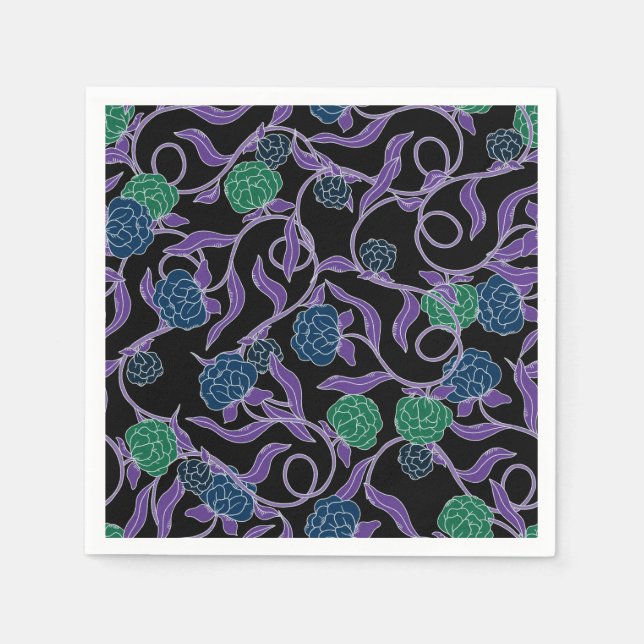 Guardanapo De Papel Moonlit Vine - Mysticool Collection (Frente)