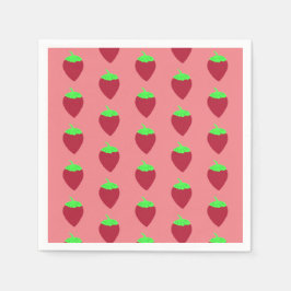 Guardanapo De Papel Morango