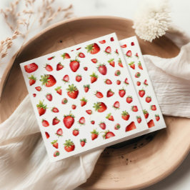 Guardanapo De Papel Morango