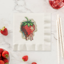 Guardanapo De Papel Morango