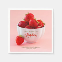 Morangos Vermelhos Em Uma Tigela Brunch De Verão A