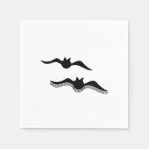 Morcegos de Halloween, Preto