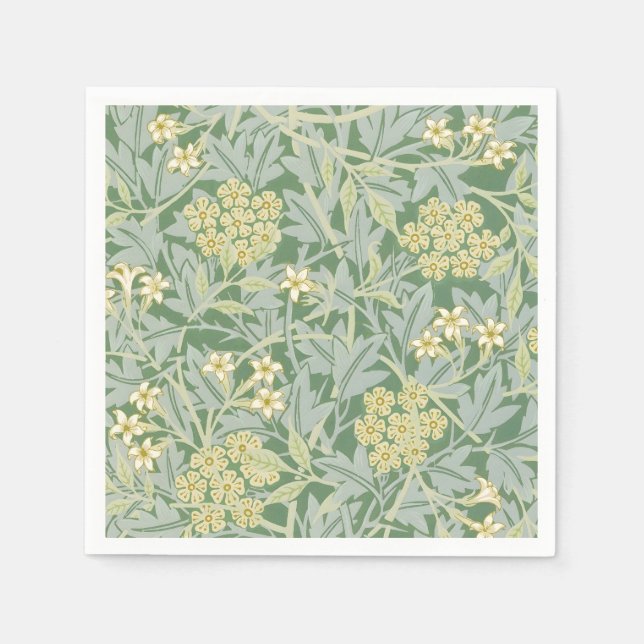 Guardanapo De Papel Morris Vine e Jasmine Garden Flower Classic (Frente)