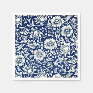 Guardanapo De Papel Morrs - Blue Mallow, famoso padrão,