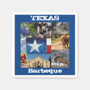 Guardanapo De Papel Mosaico do Texas Photo