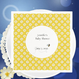 Guardanapo De Papel Mother-to-Bee Baby Shower 