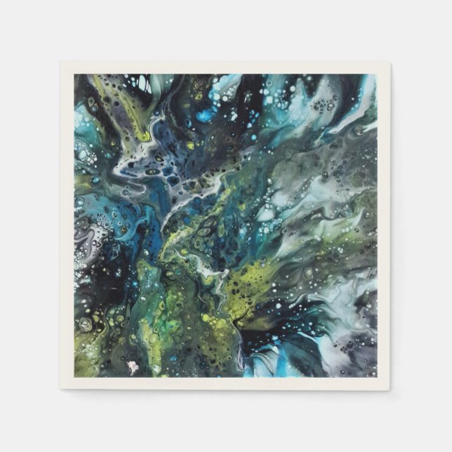 Guardanapo De Papel Motif abstrait. Anetka. (Frente)