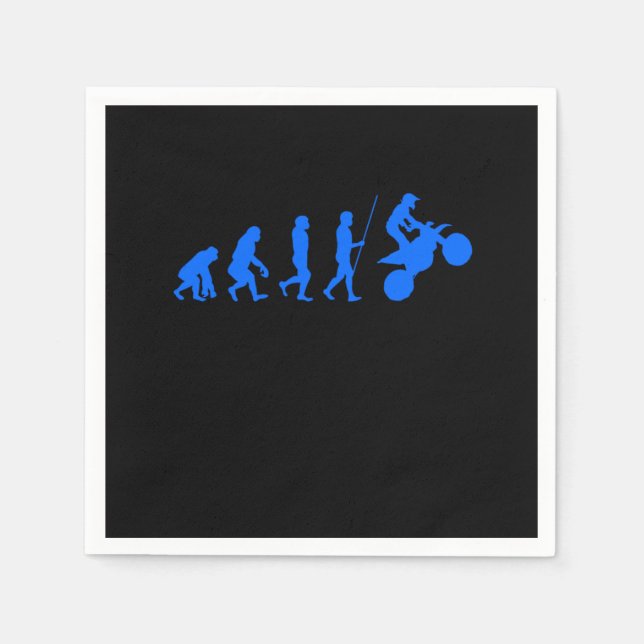 Guardanapo De Papel Motocross Dirt Bike Motorcycl Stunt (Frente)