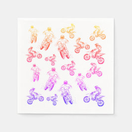 Guardanapo De Papel Motosport, Cruzamento de saia