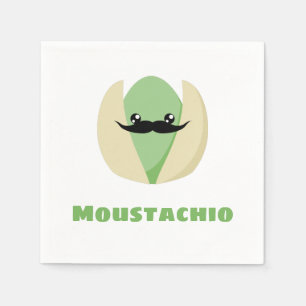 Guardanapo De Papel Moustachio