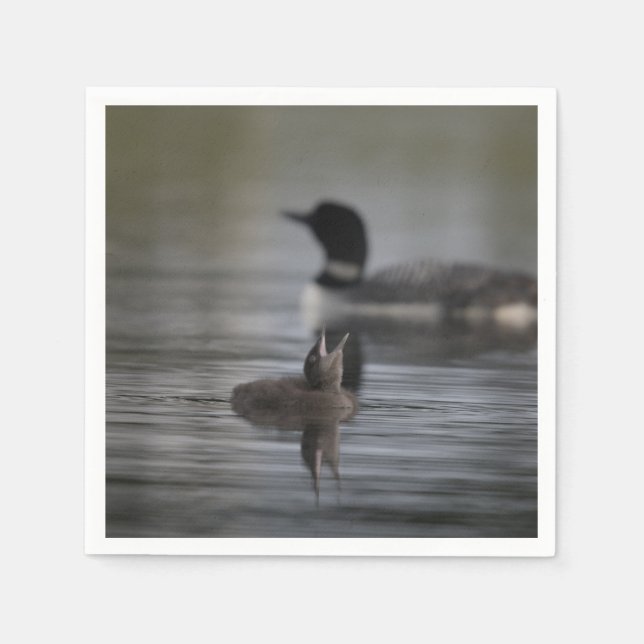 Guardanapo De Papel Mouthy Loon Napkin (Frente)