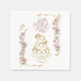 Guardanapo De Papel mr e mrs