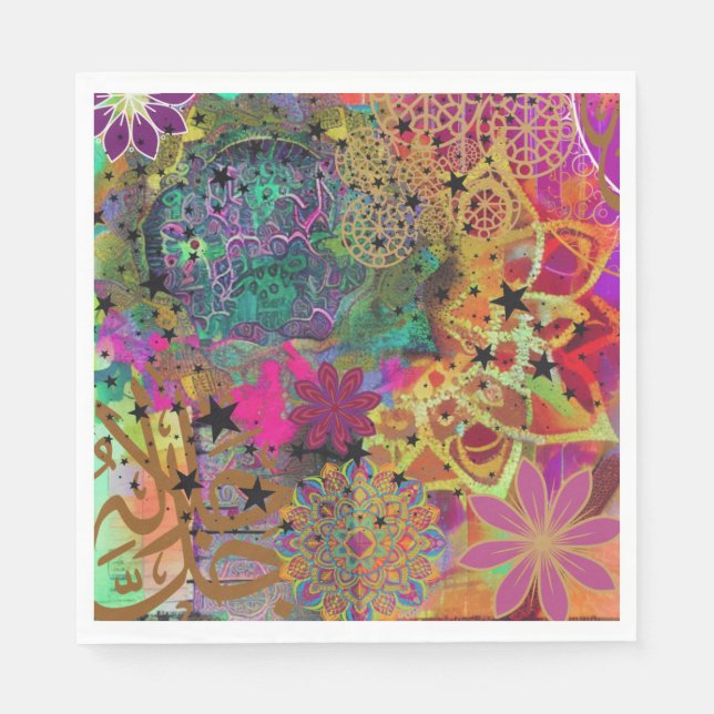 Guardanapo De Papel Muçulmano (Frente)