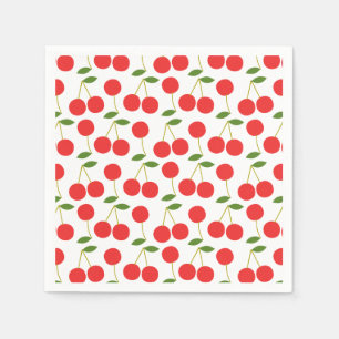 Guardanapo De Papel Muito Red Cherry Paper Napkin