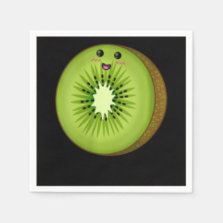 Guardanapo De Papel Mulher Kiwi Comida de fantasia Fruta de Halloween