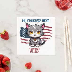 Guardanapo De Papel Mulheres de Gato Sem Fios Pro Democracia