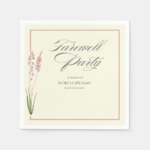 Mulheres Elegantes Pastel Wildflower Farewell Part