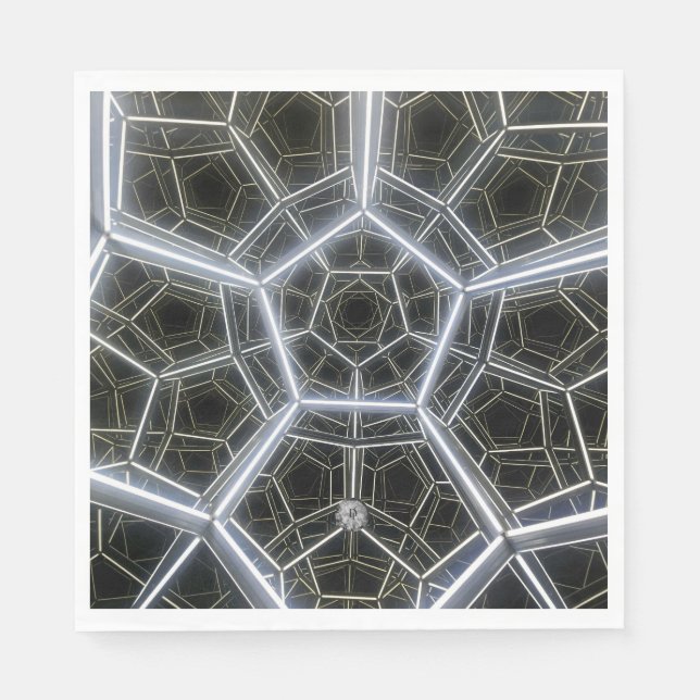 Guardanapo De Papel Multidimensional do Sci-Fi (Frente)