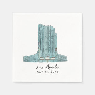 Guardanapo De Papel Música Amantes de Los Angeles Casamento Cocktail N